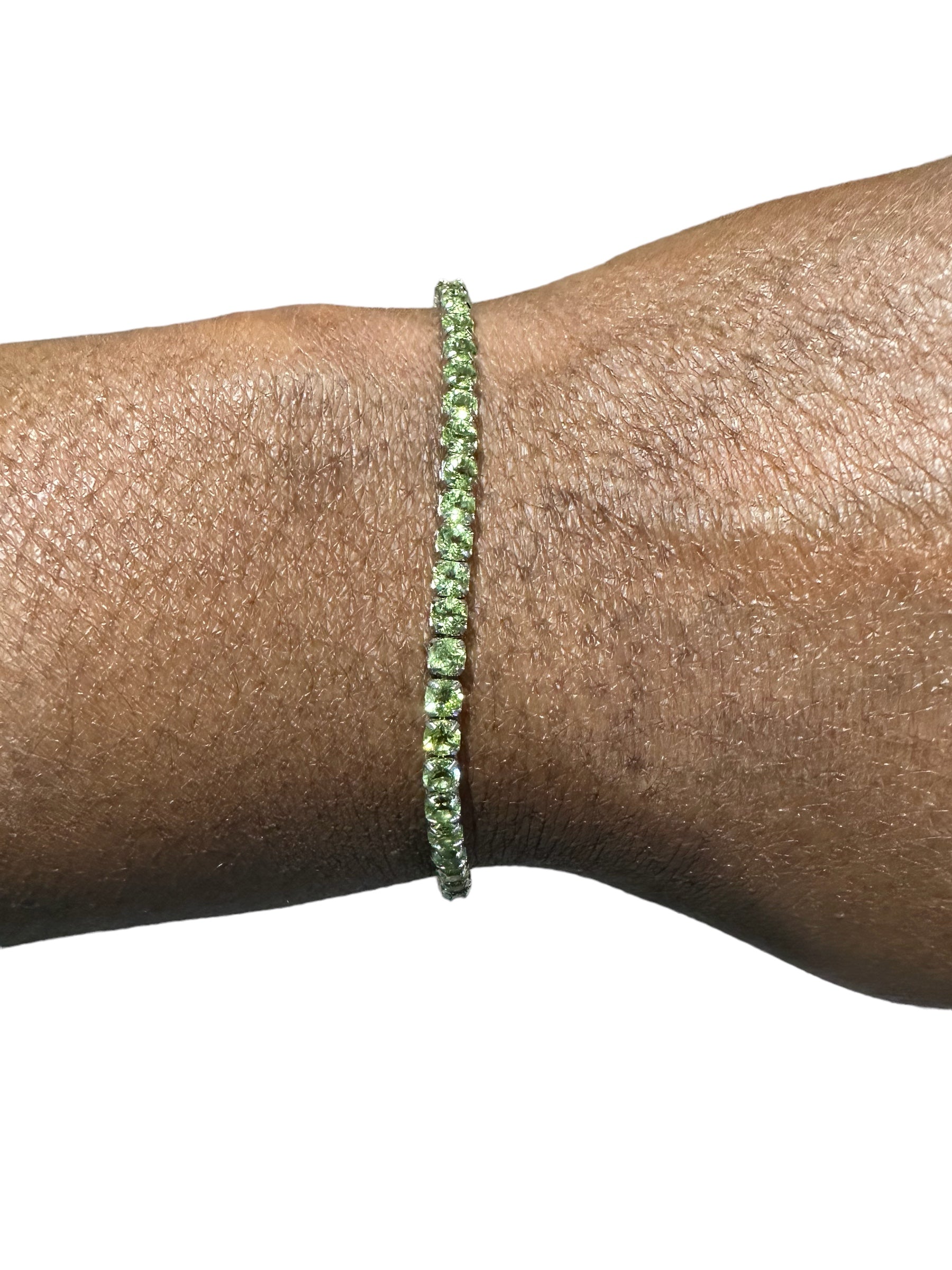 S925 Peridot Bracelet